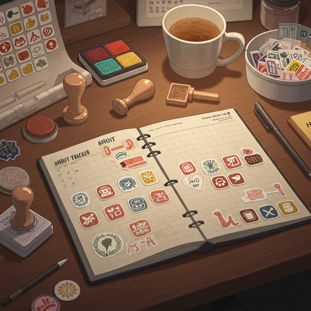 スタンプやシールもどんどん活用して見栄えを良くしよう