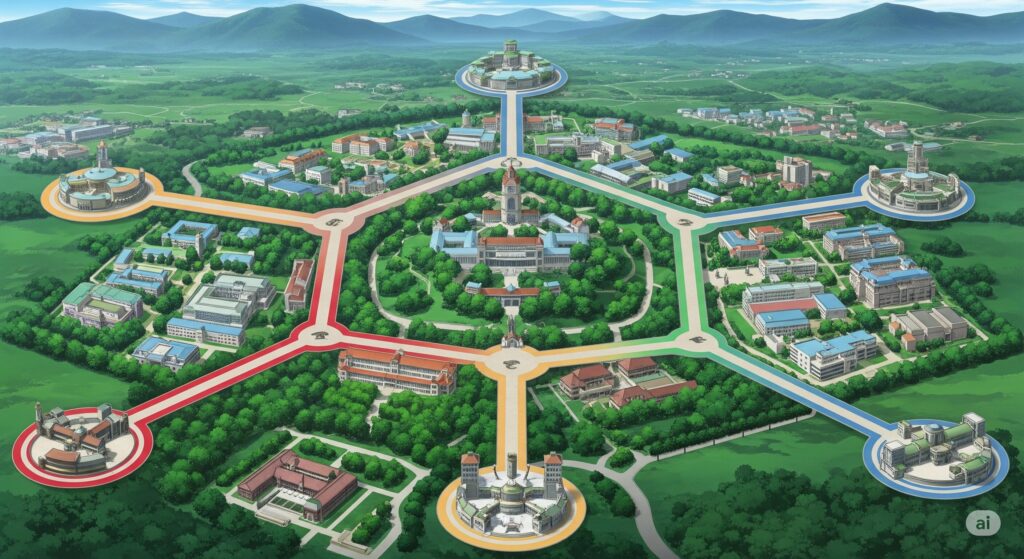 放送大学教養学部に用意されている6つのコースについて