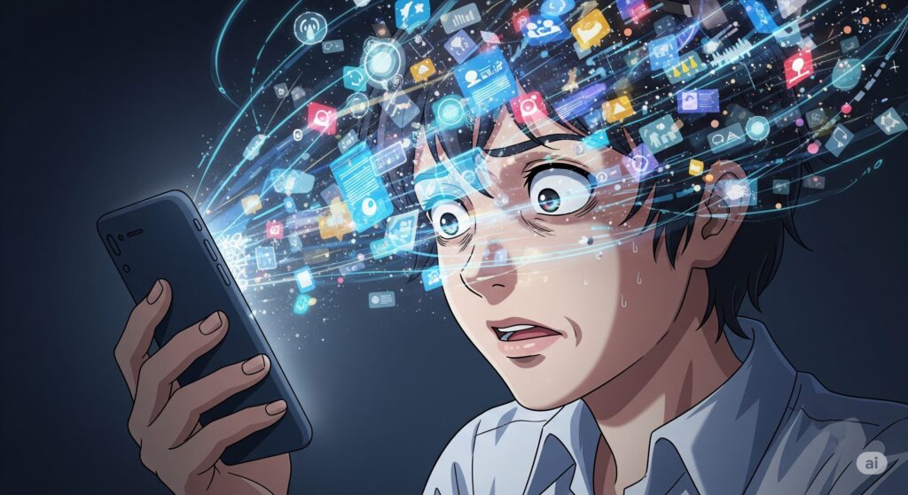 スマホがメンタルや脳に与える影響
