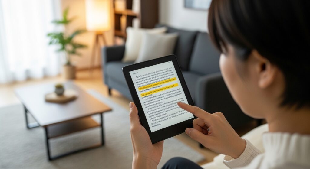 電子書籍でも語彙力を鍛えることができる