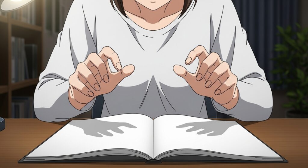 空白や白紙が気になって挫折してしまうパターン